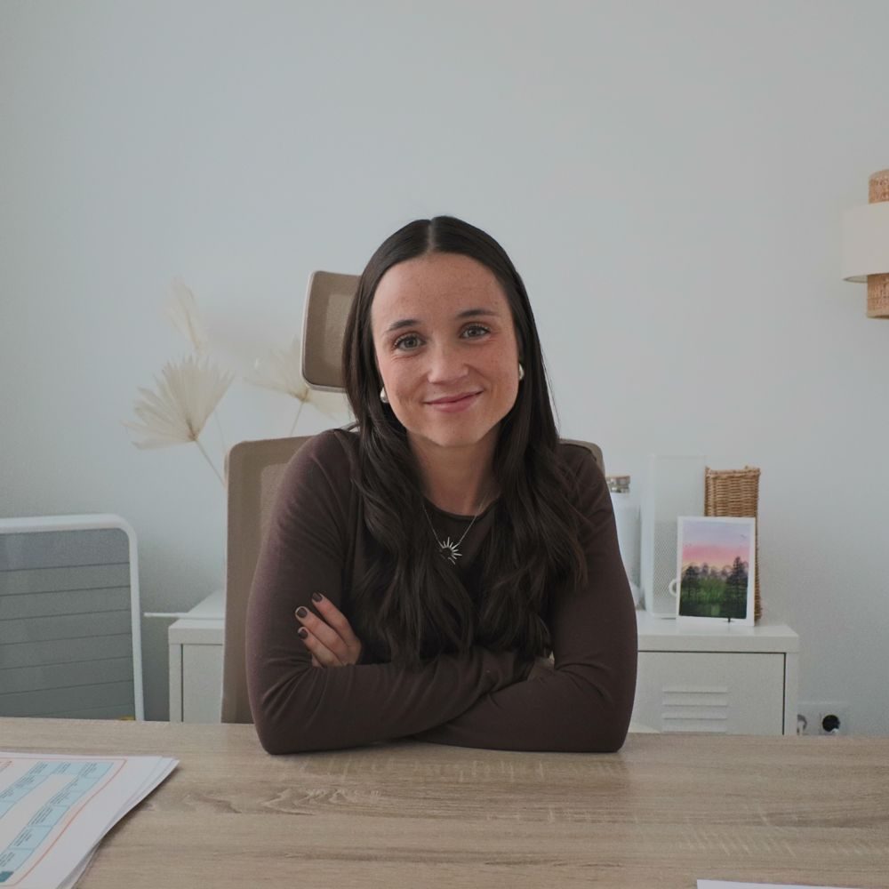 Paloma Domínguez-Adame en su consulta